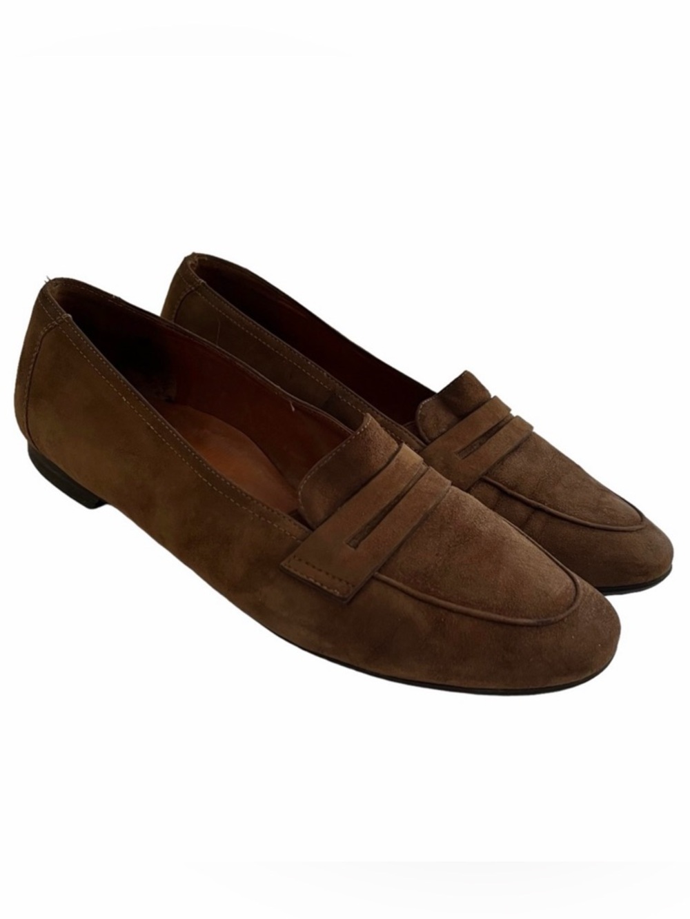 Paul Green Brown Suede Loafer